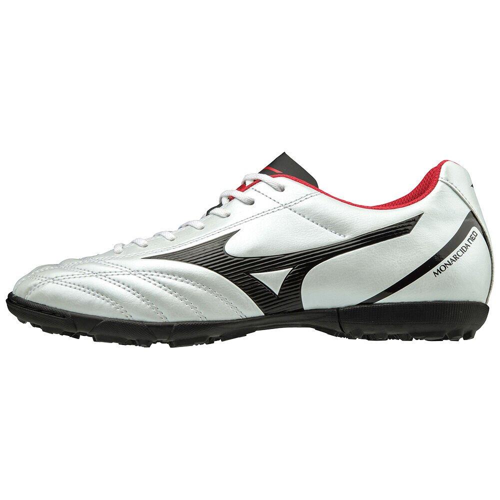 Mizuno Men's Soccer Cleats Monarcida Neo Select AS White/Black/Red - EOFQDXZ-32